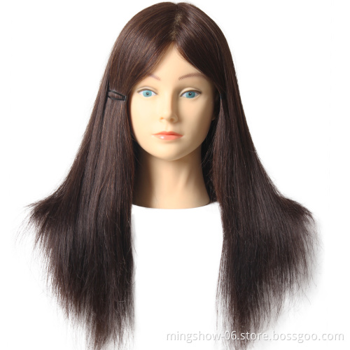 Professional hairdressing dummy hair mannequins heads training head with hair